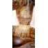 Afrikaans houten beeld van een man met hoorns